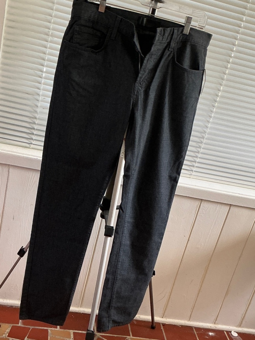 J Brand Charcoal Black Skinny Jeans